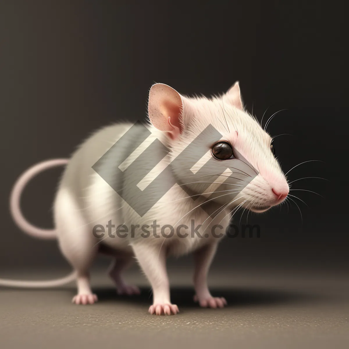 Picture of Furry Ear Fluff with Adorable Whiskers