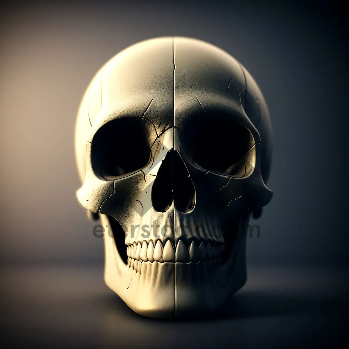 Picture of Sinister Skull: Symbol of Fear and Death