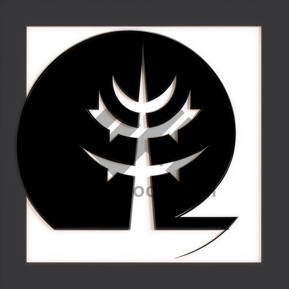 Picture of Bold Black Graphic Icon Design