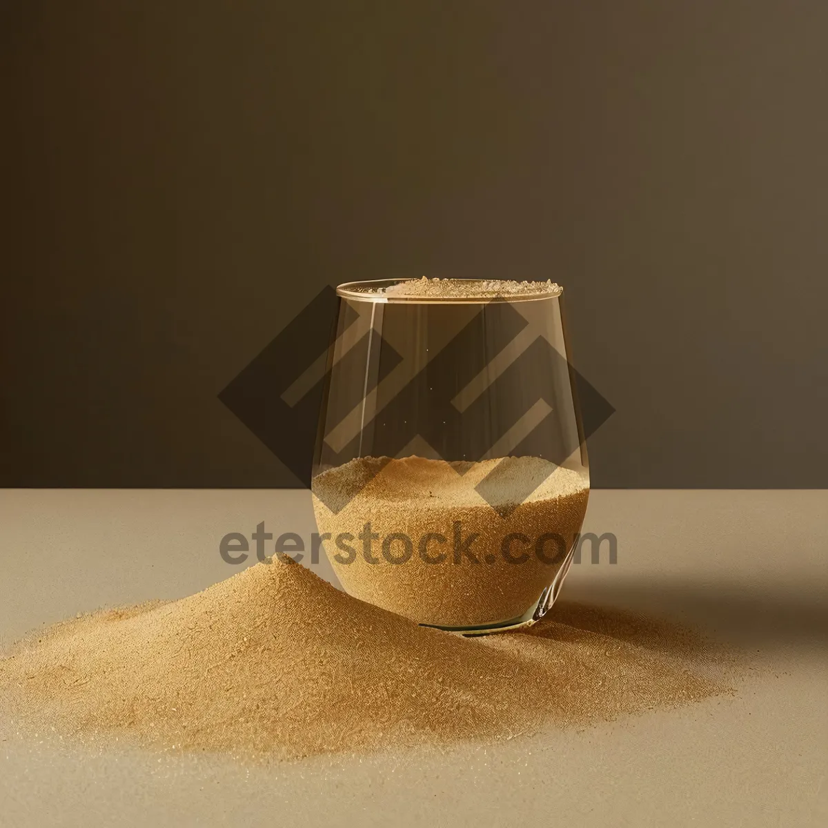 Picture of Gleaming Glass of Refreshing Tea