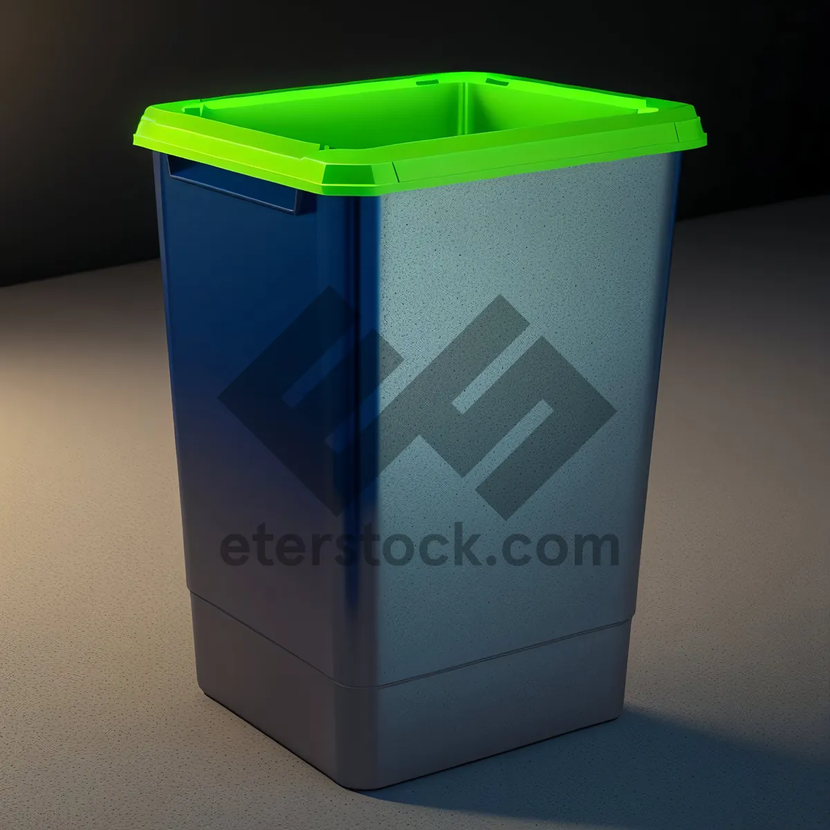 Picture of 3D Ashcan Box Container for Paper Packaging