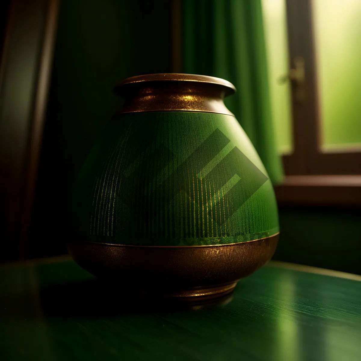 Picture of Traditional Saltshaker in Glass Vessel