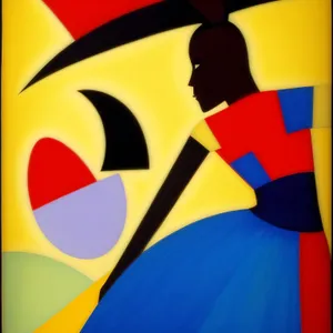 Patriotic Flag of a Soccer Nation