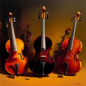 Melodic Strings: Electric Cello Performance at Concert