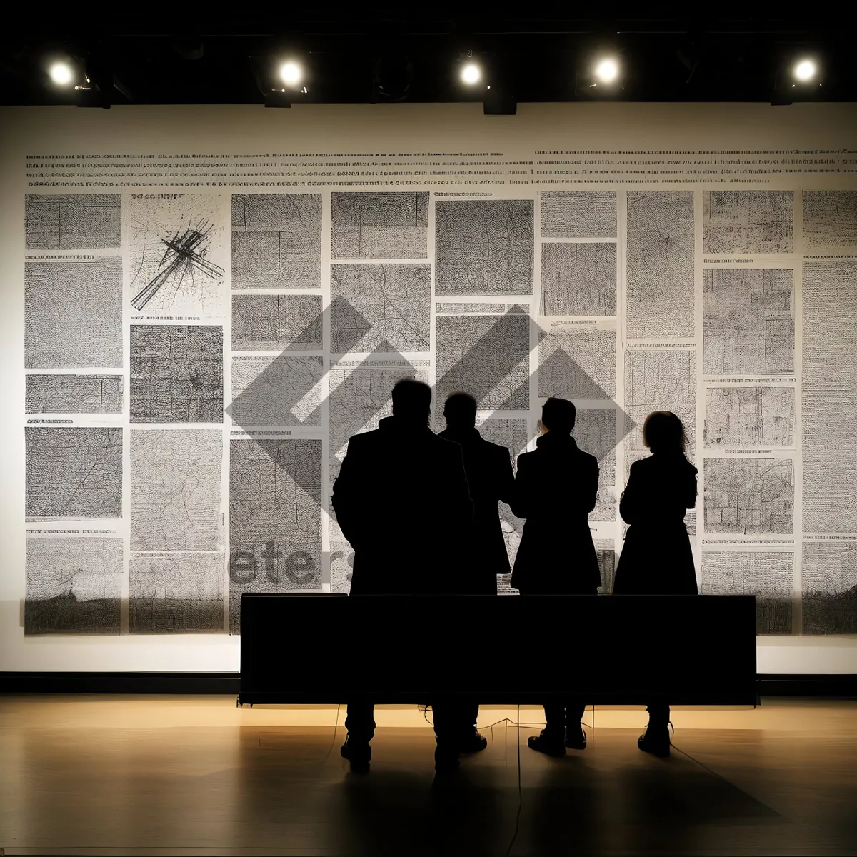 Picture of Professional business team meeting in modern office