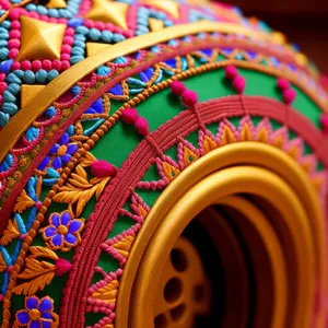 Colorful Bangle Design: Colorful Art with Steering System