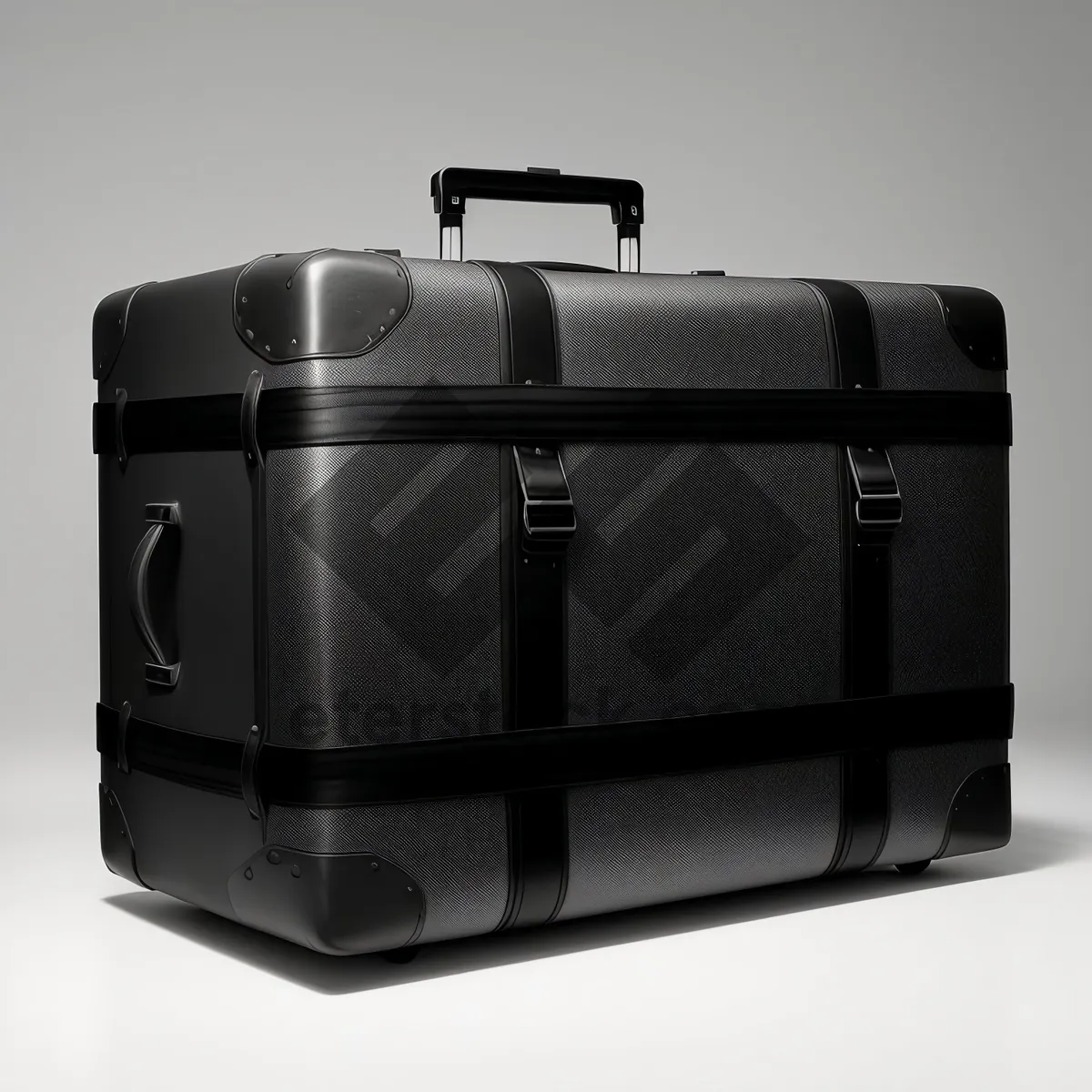 Picture of Metal Briefcase Bag with Leather Handle for Equipment Storage