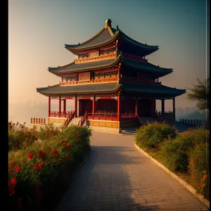 China's Majestic Temple Palace - Iconic Ancient Landmark