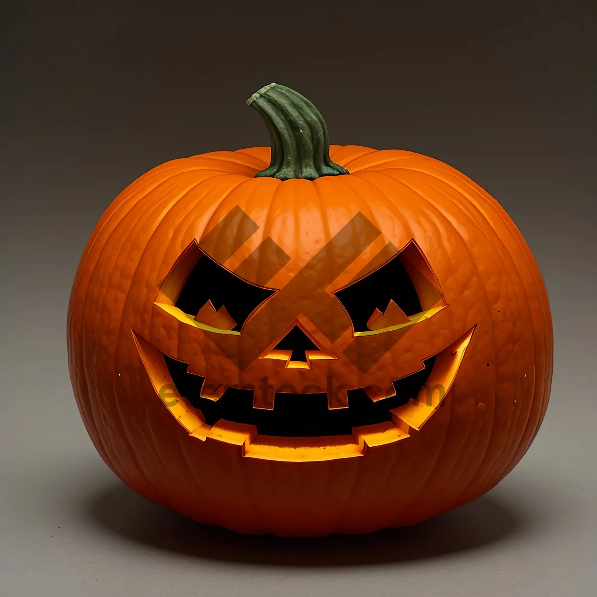 Picture of Spooky Pumpkin Lantern: Jack-o'-Lantern for Fall Holiday