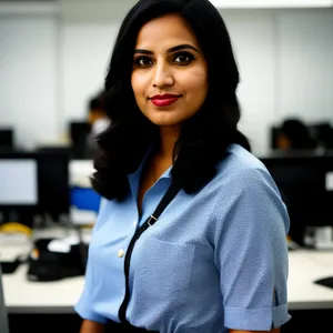 Smiling Businesswoman - Confident Executive in Office