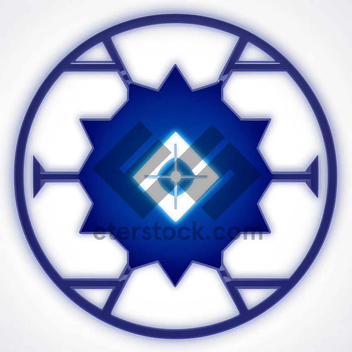 Picture of Shiny Round Healing Symbol Button