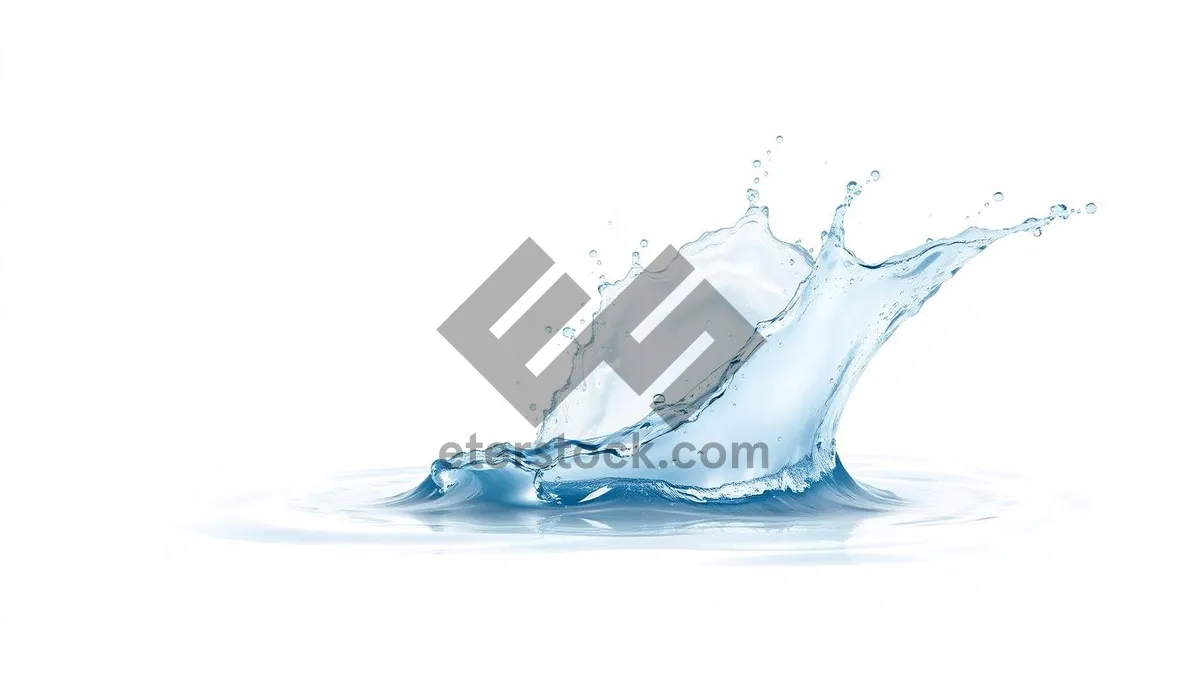 Picture of Fresh Water Splash Close-up Wallpaper