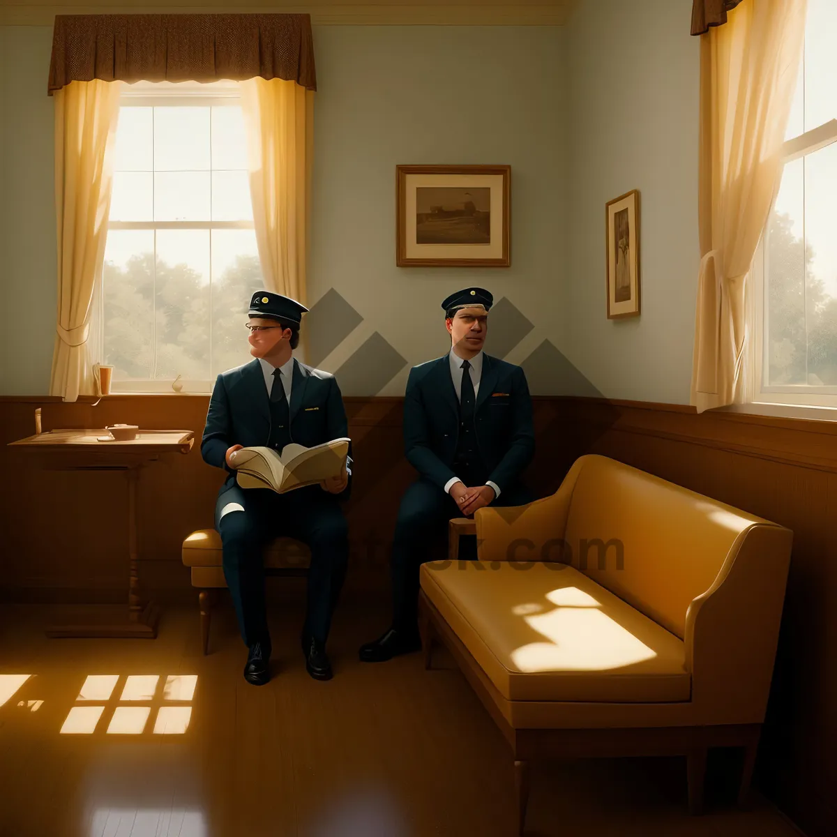 Picture of Professional team discussing business strategy in office meeting