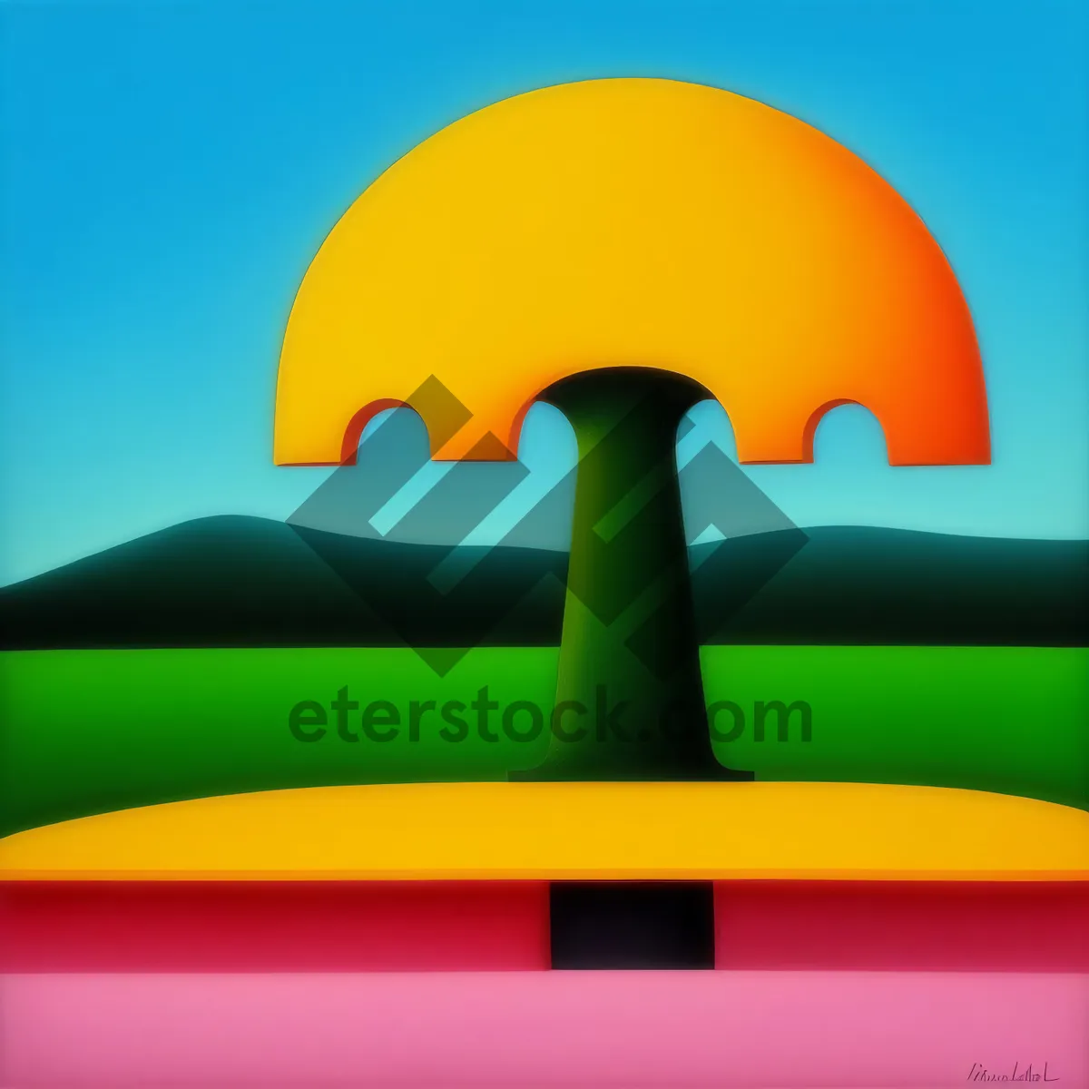 Picture of Dynamic 3D Symbolic Design Icon