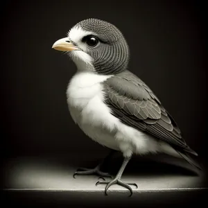 Dove in flight, showcasing magnificent feathers