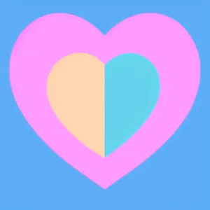 Romantic Heart Icon: A Passionate Symbol of Love