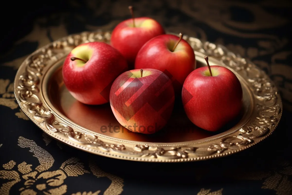 Picture of Fresh and Delicious Apple and Nectarine Fruit Salad