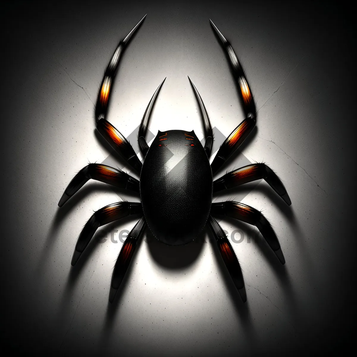 Picture of Black Widow Spider: Mysterious Arachnid of Dark