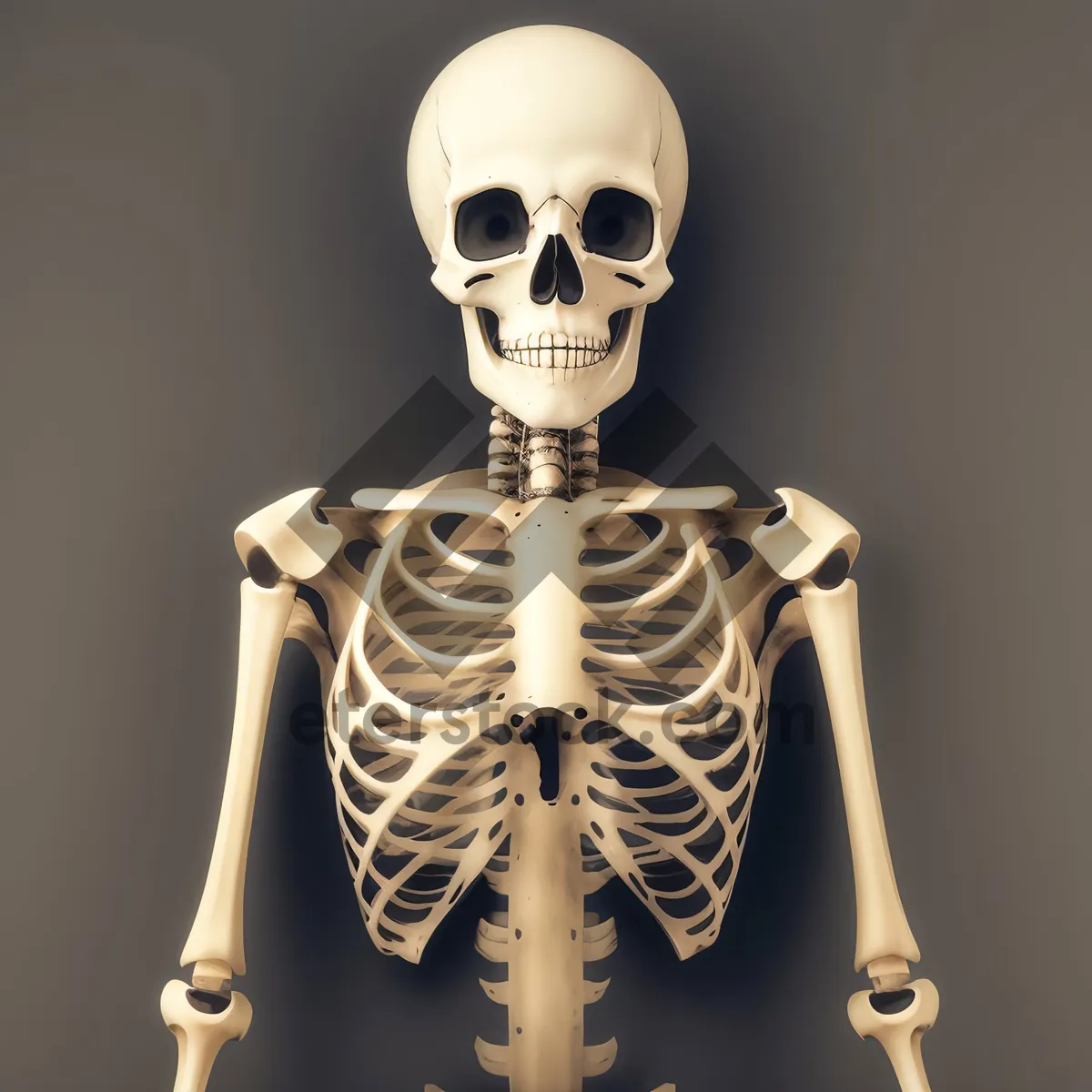 Picture of Spooky 3D Skull Sculpture - Bone-chilling Horror Figure