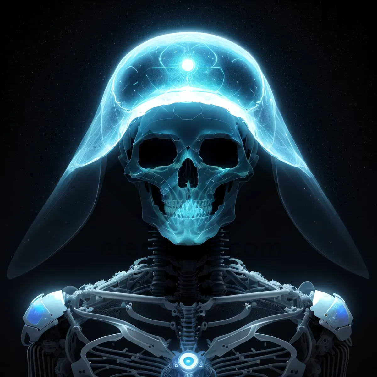 Picture of 3D Male Skull Anatomy
