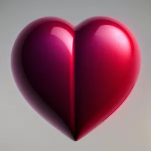 Colorful Oxygen Heart: A Passionate Valentine's Day Celebration Icon
