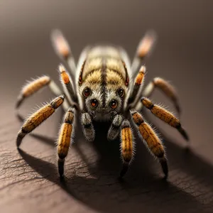 Menacing Arachnid: The Stealthy Wolf Spider