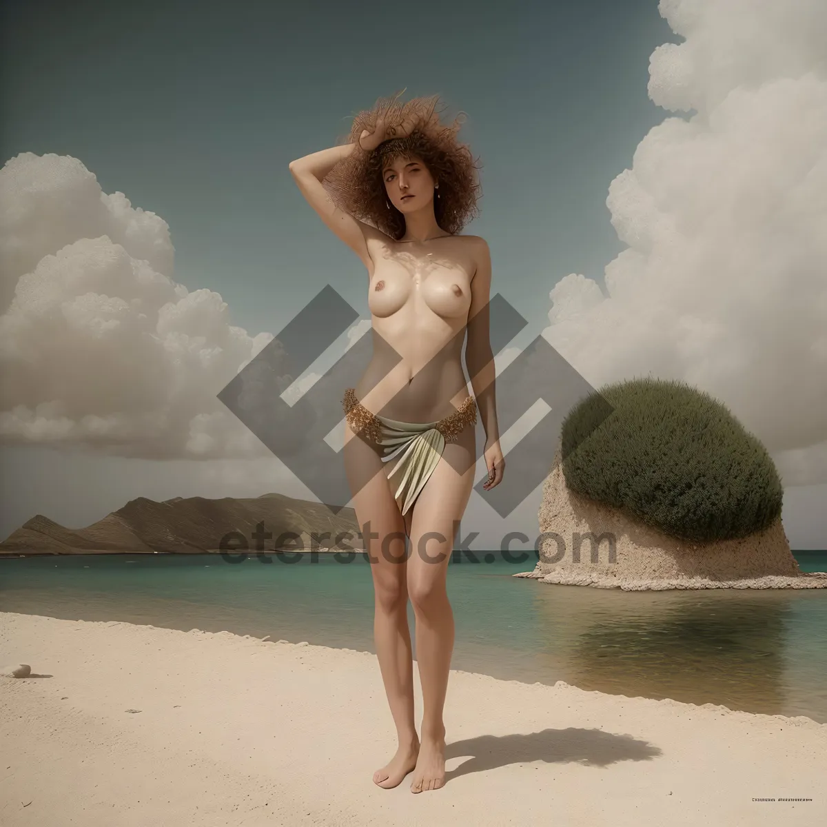 Picture of Beach Babe: Stylish Swimwear for a Tropical Getaway