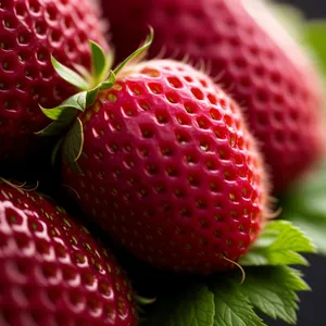 Sweet and Juicy Summer Strawberries: Nature's Delicious Refreshment