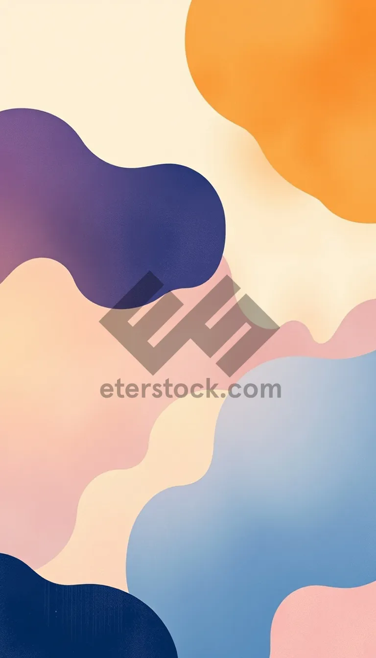 Picture of Colorful Cartoon Graphic Design Art