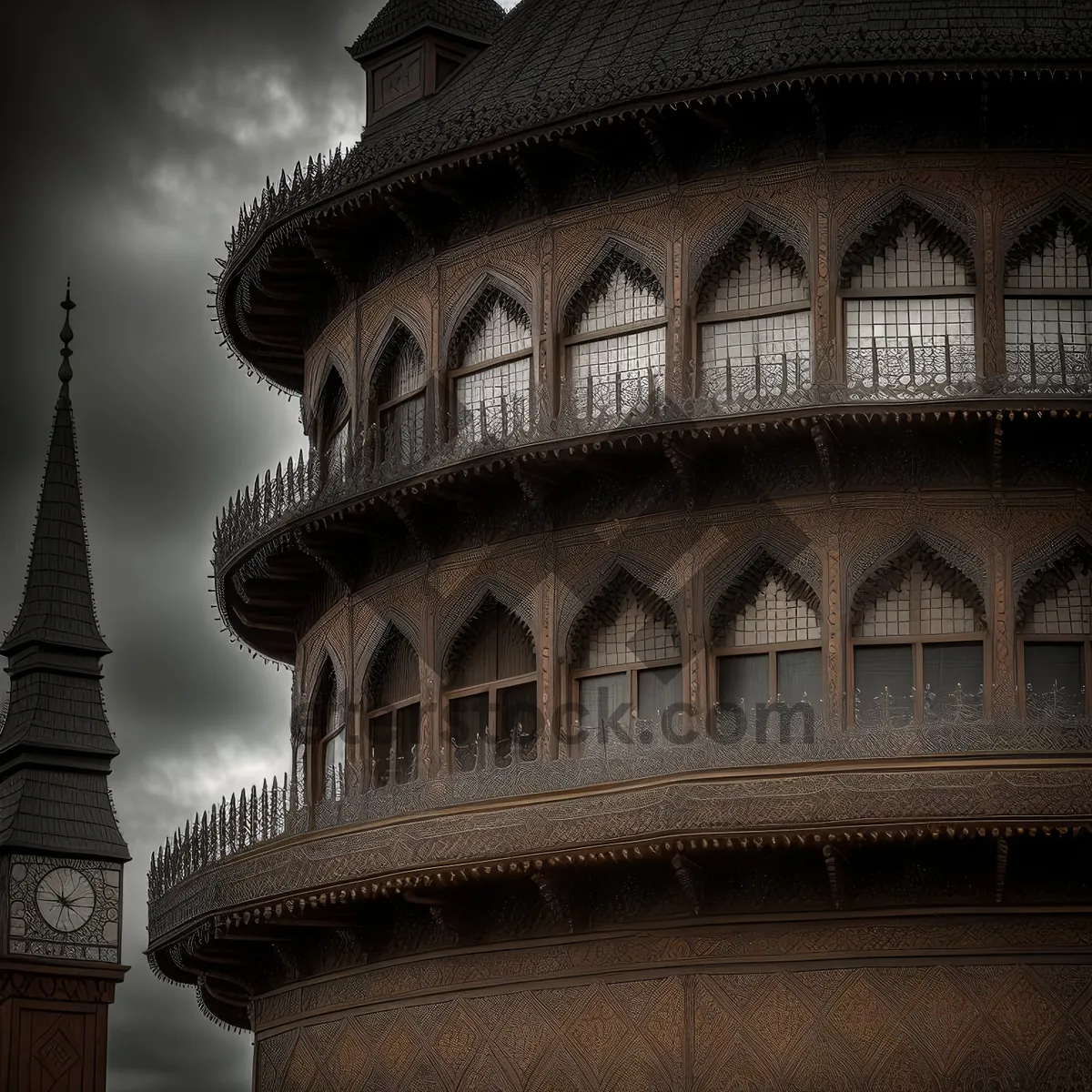 Picture of Iconic Cathedral Dome in Historic City