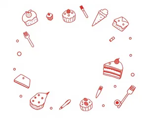 Cute bird and flower design icon for celebration card