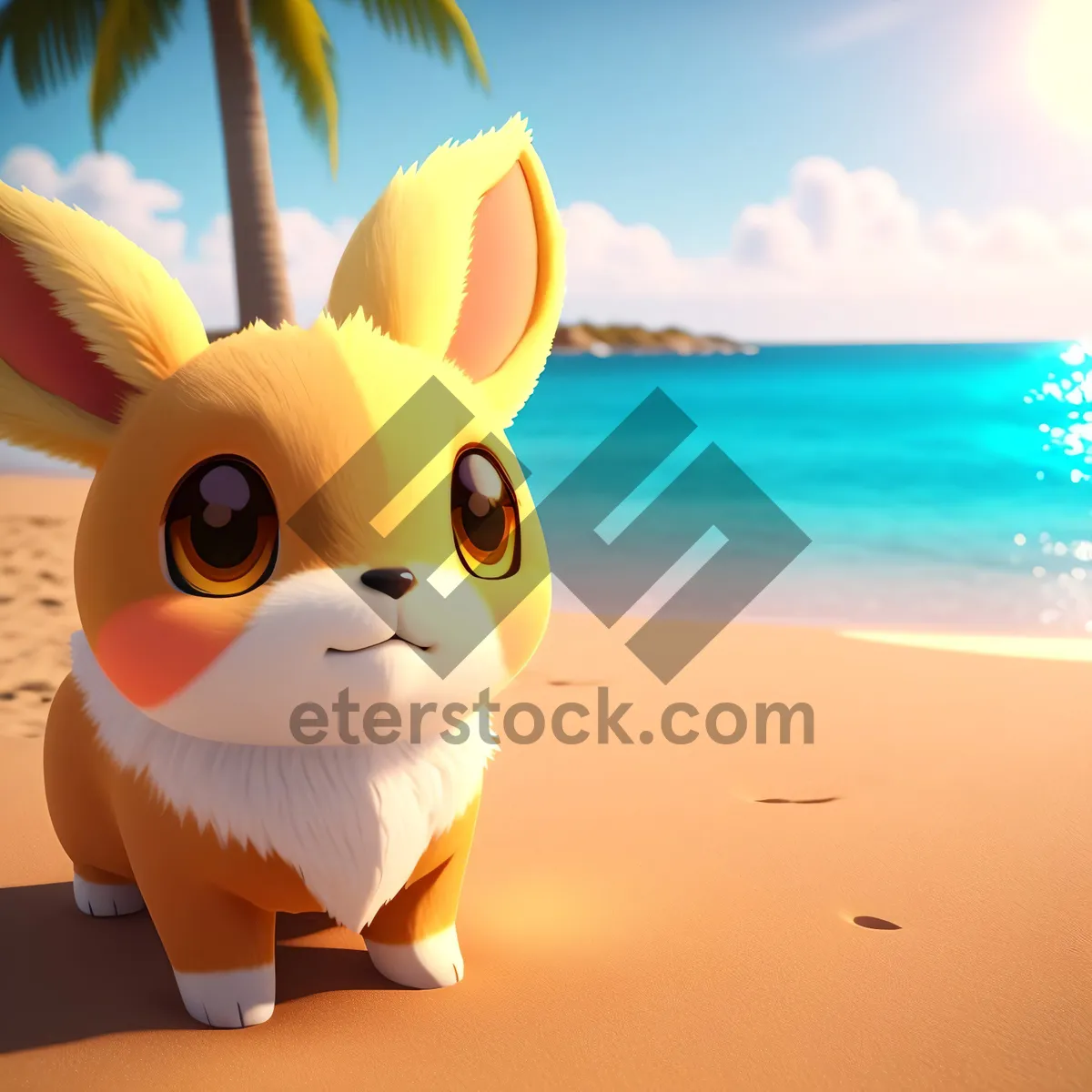 Picture of Cartoon Cute Animal Fun Artwork