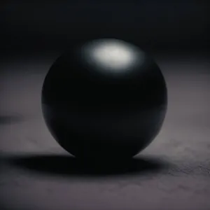 Round Pool Table Ball on Table