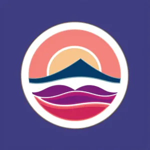 Patriot Round Flag Icon - Symbolizing National Pride