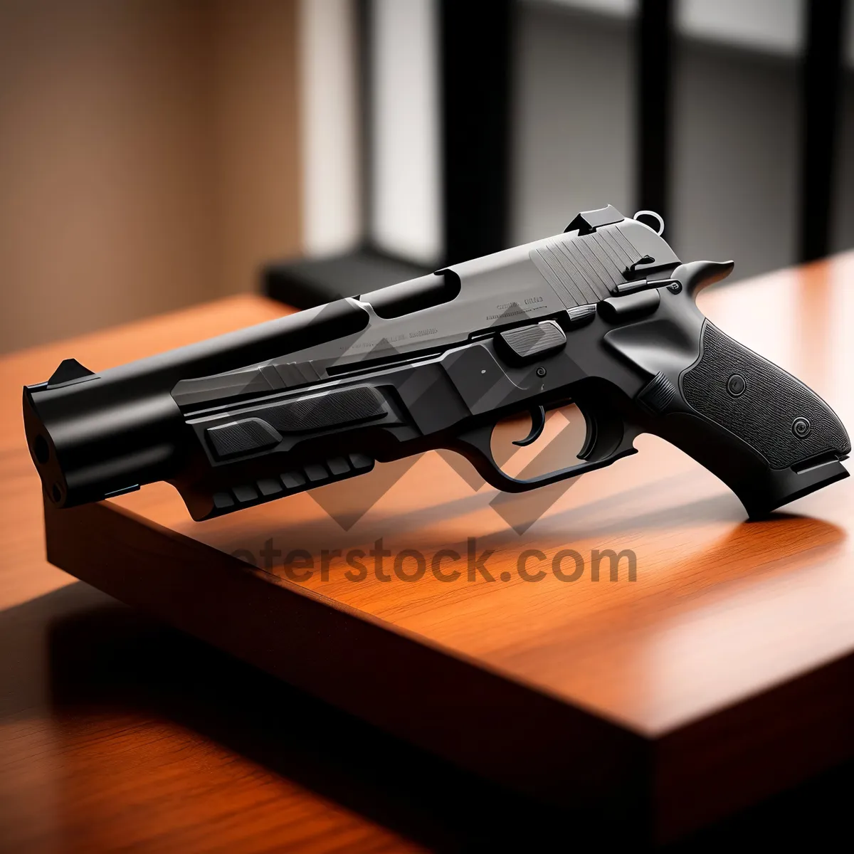 Picture of Powerful Firearm: Combat-Ready Revolver