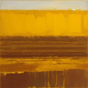 Golden Sweetness on Pier: Textured Grunge with Glass Brush