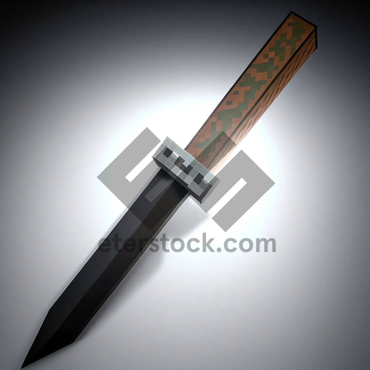 Picture of Sharp Steel Blade for Cutting and Piercing