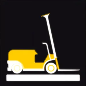 Golf Player Icon Cartoon Symbol