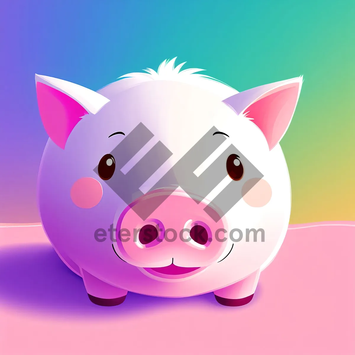 Picture of Pink Piggy Bank - Saving for Wealth