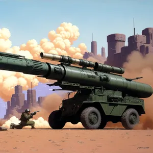 Powerful Sky Rocket Launcher: Field Artillery Arsenal