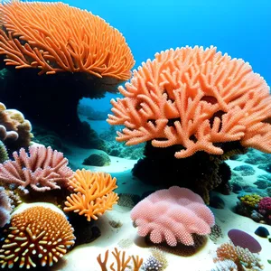 Colorful Coral Reef Life Underwater