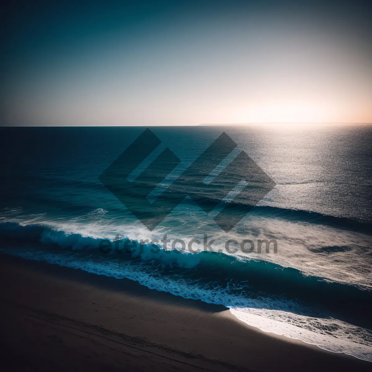 Picture of Sunset Serenity at Tropical Beach Paradise
