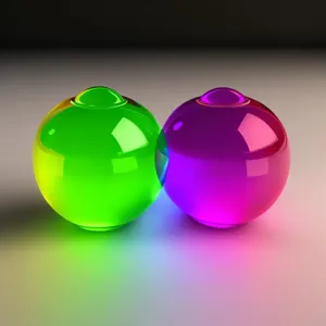 Shiny Glass Sphere Button Icon