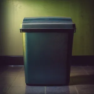 Trash Can Bin Container for Waste Disposal