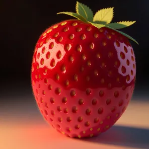 Summery Sweetness: Ripe Organic Strawberries Bursting with Freshness