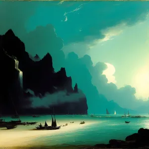 Serene Coastal Escape - Sun, Sand, and Sea