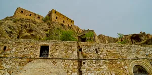 Medieval Castle Tower Against Sky름