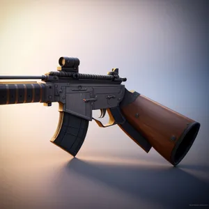 Desert Warfare: Automatic Assault Rifle - Military Weapon