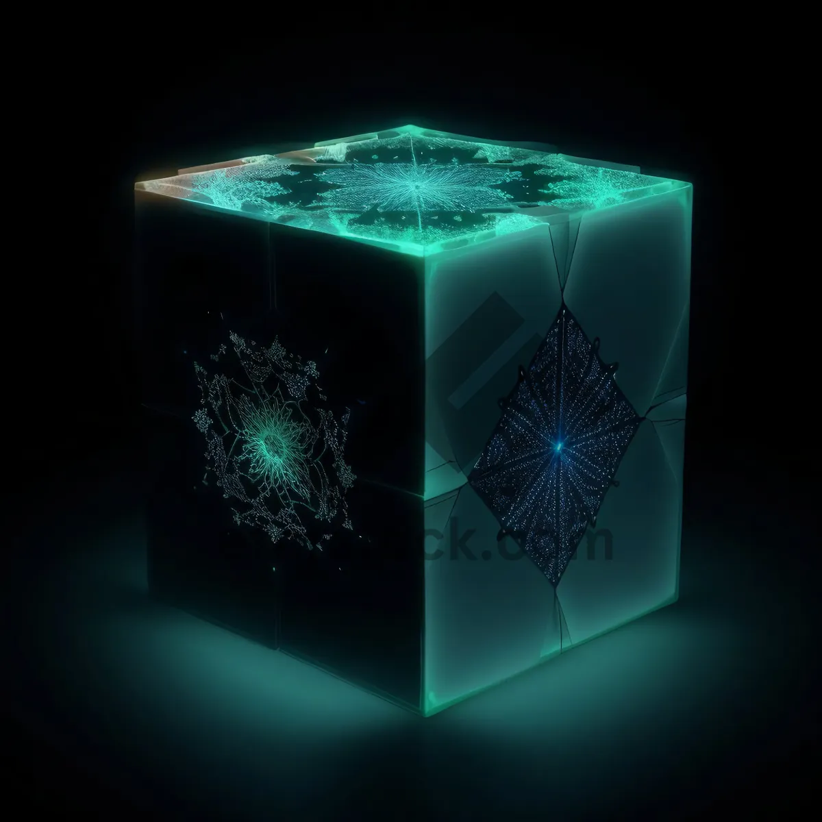 Picture of Black Star Art Graphic Decoration Wallpaper