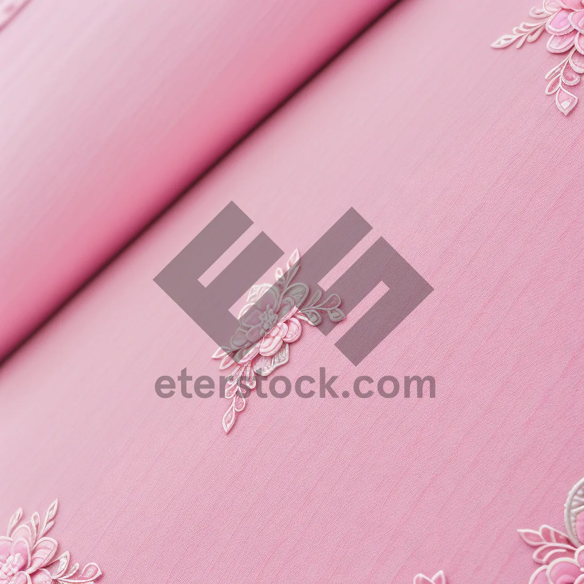 Picture of Pink Floral Envelope with Vintage Grunge Texture